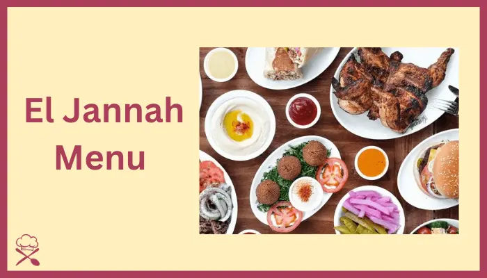 El Jannah Menu Prices in Australia