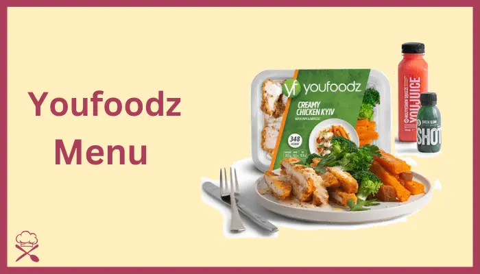 Youfoodz Menu and Prices in Australia