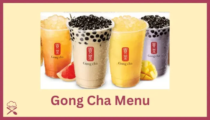 Gong Cha Menu Prices in Australia✔️[2024 Updated]